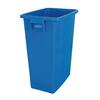 Cubo de Reciclaje Azul Sin Tapa 60L